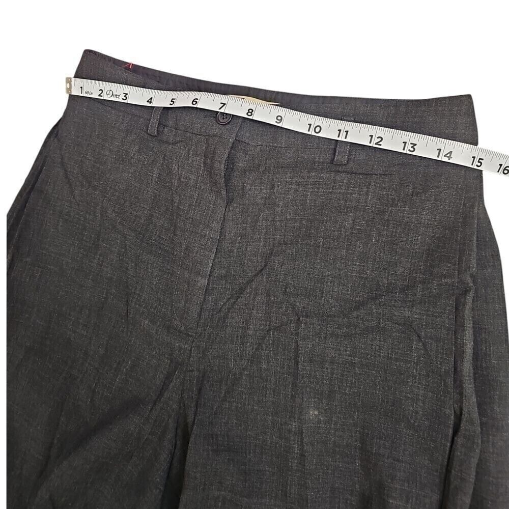 Michael Kors Linen Black Wide‎ Leg Palazzo Pants Made in Italy Size 4 ($288) - Picture 8 of 11